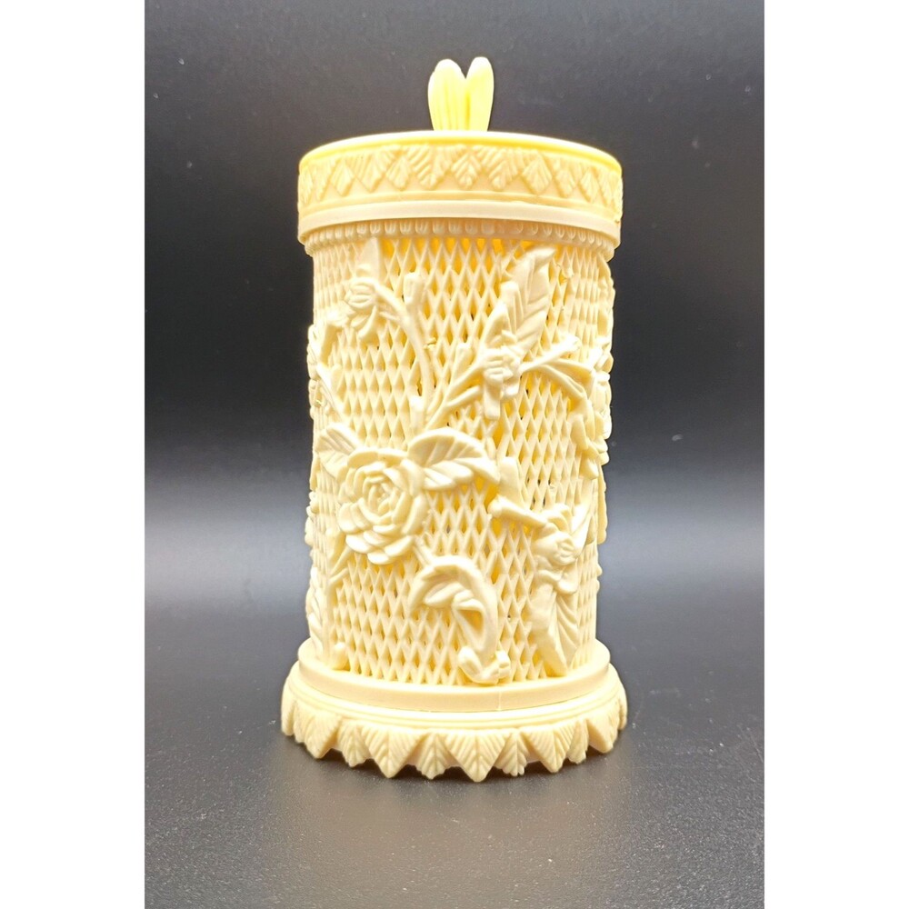 Agiftcorp Plastic Lace Appetizer Hors D'oeuvre Cocktail Forks Container MCM